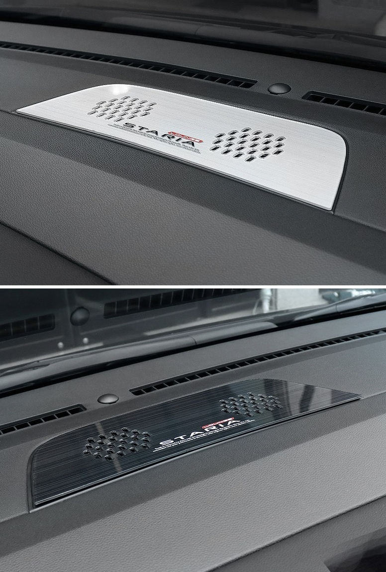 ฝาครอบลำโพงด้านหน้า แผ่นตกแต่งมีสองสี Hyundai STARIA