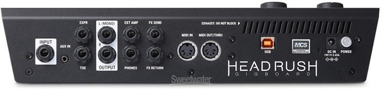 Headrush Gigboard Guitar FX and Amp Modeling Processor