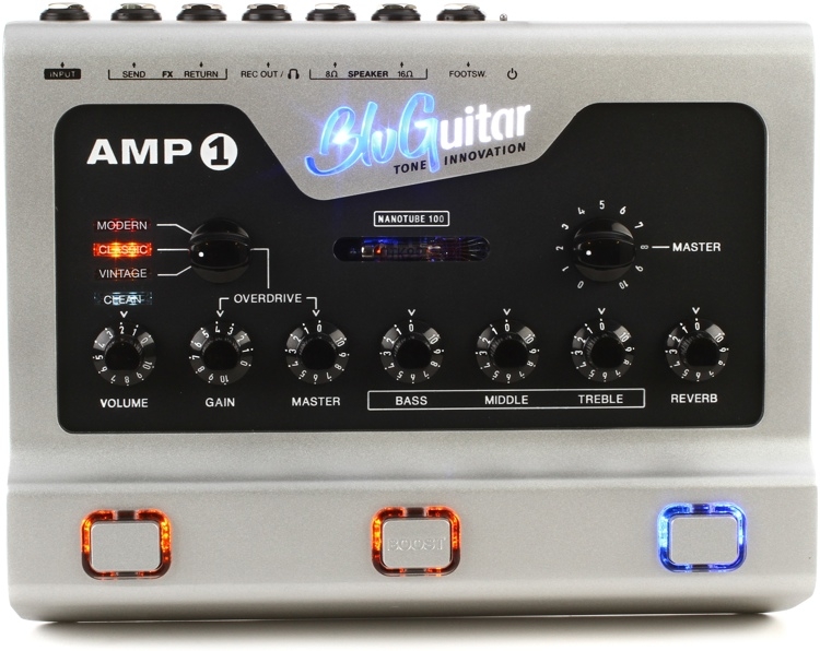BluGuitar Amp1 4-channel Guitar Amp with 100W Nanotube