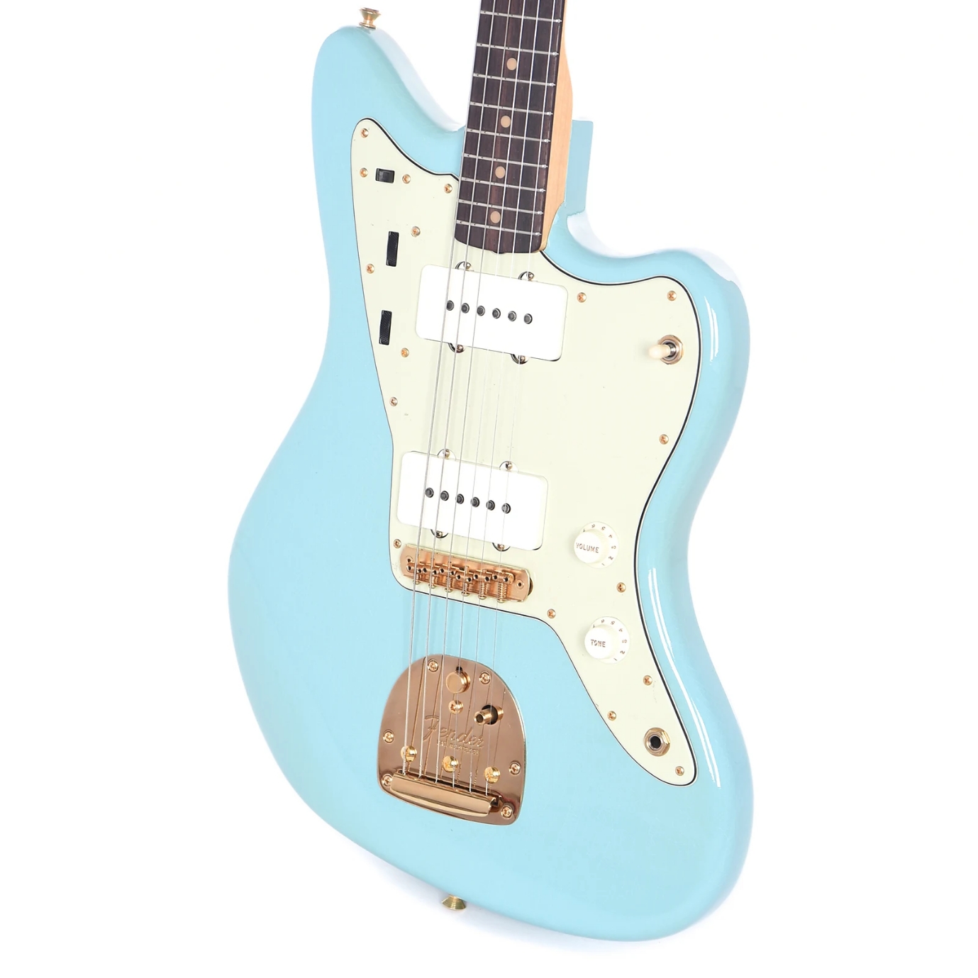 Fender Custom Shop 1962 Jazzmaster Chicago Special Lush Closet Classic Aged Daphne Blue w/Painted Headcap & Gold Hardware