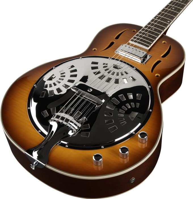 Jay Turser JT-900 Res Electric Resonator Guitar Tobacco Sunburst