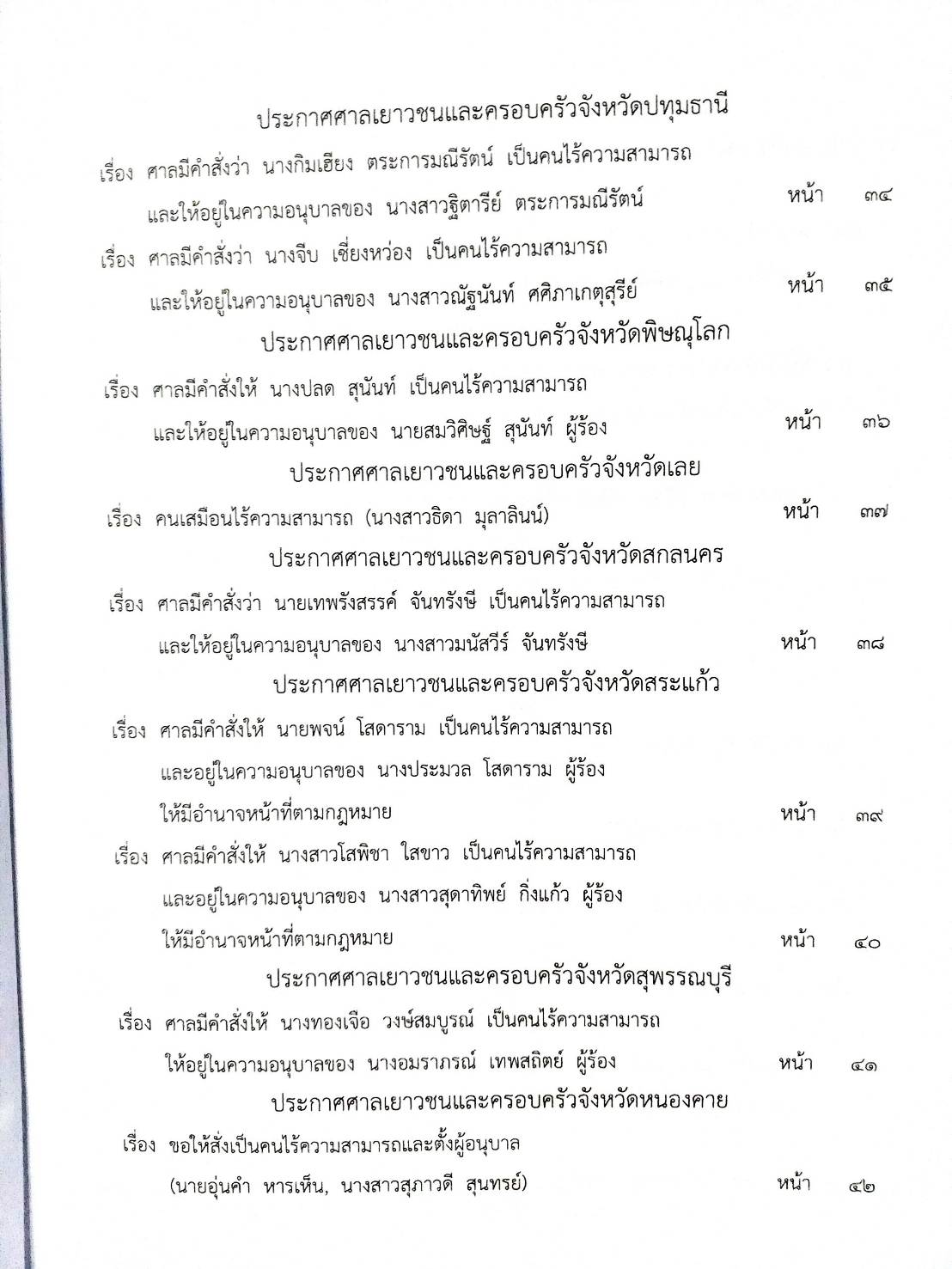 กฎหมายออกใหม่ 97/66 ประกาศกระทรวงมหาดไทย ได้สัญชาติ ประกาศศาลเยาวชนและครอบครัวกลาง สมาคม - มูลนิธิ