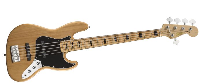 Squier Vintage Modified Jazz Bass V Natural