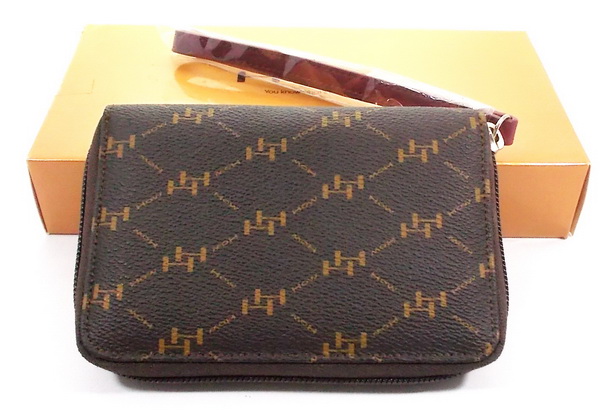 กระเป๋าสตางค์ HOW น้ำตาลไหม้ ใหม่ แท้