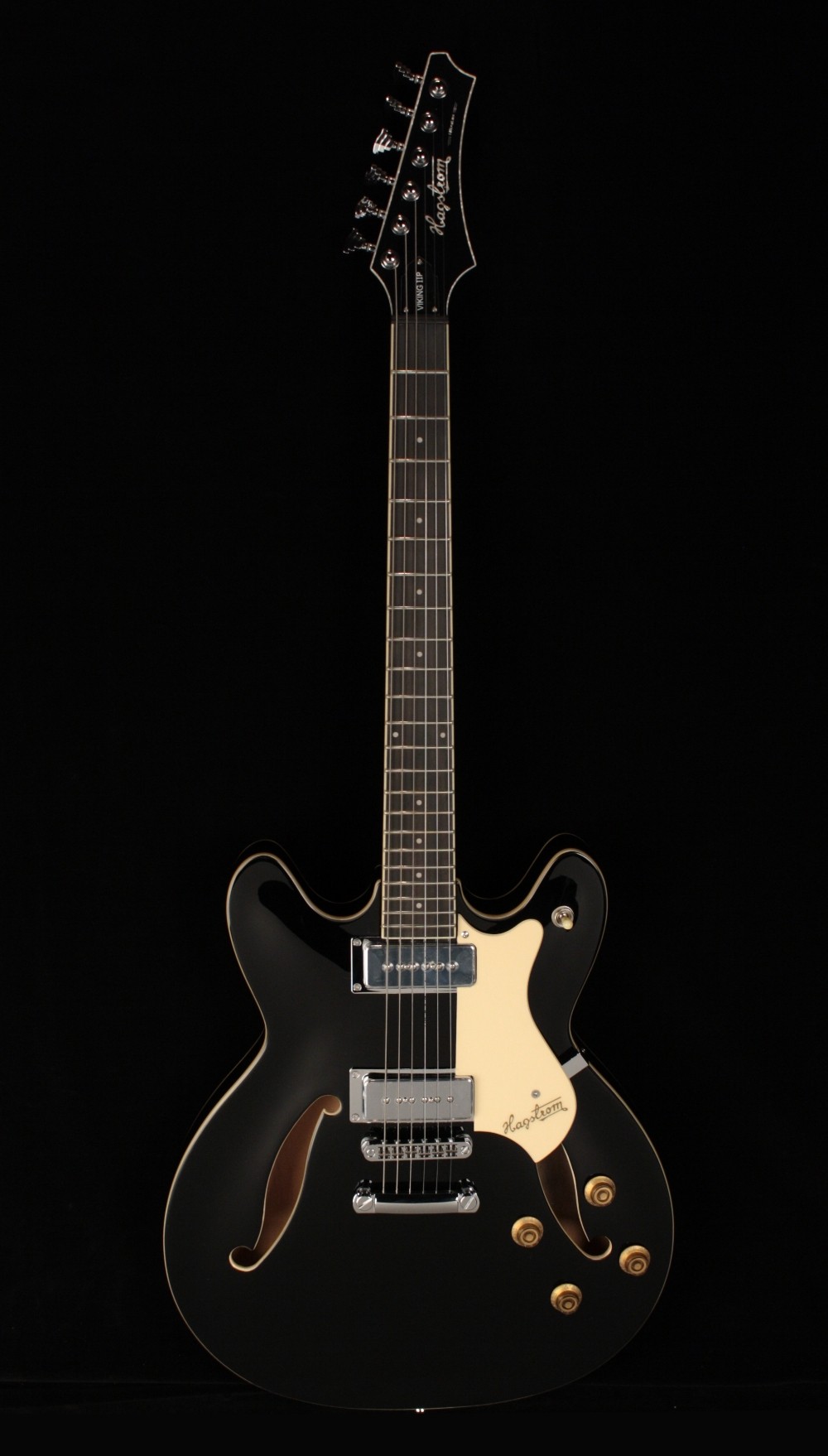 Hagstrom Viking IIP - Black Gloss