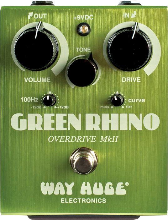 Way Huge Electronics Green Rhino MkII Overdrive Guitar Effects Pedal