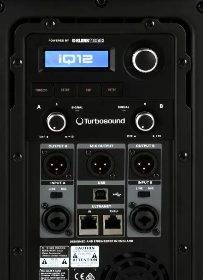 Turbosound iQ12 2500W 12 inch Powered Speaker