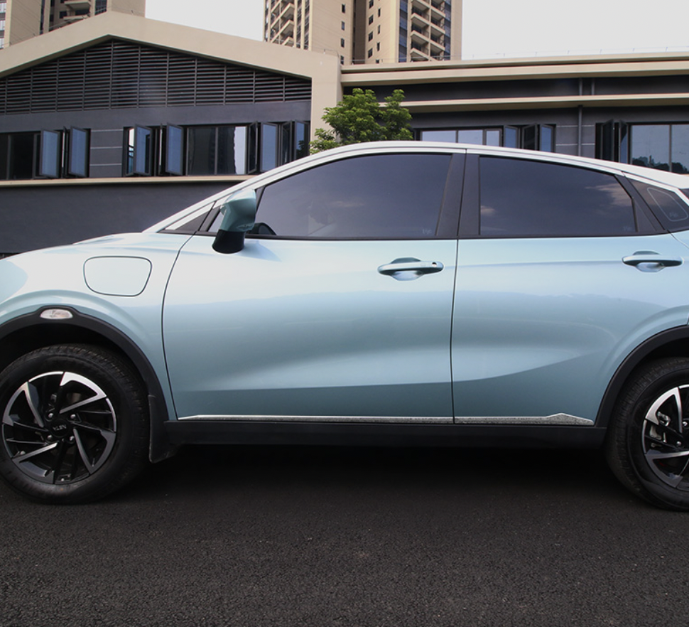 คิ้วโครเมี่ยมรถยนต์ คิ้วโครเมี่ยมตกแต่งคิ้วกระจก กันชนหน้าและหลังยาว สำหรับรถยนต์ไฟฟ้า NETA V , NETA V pro