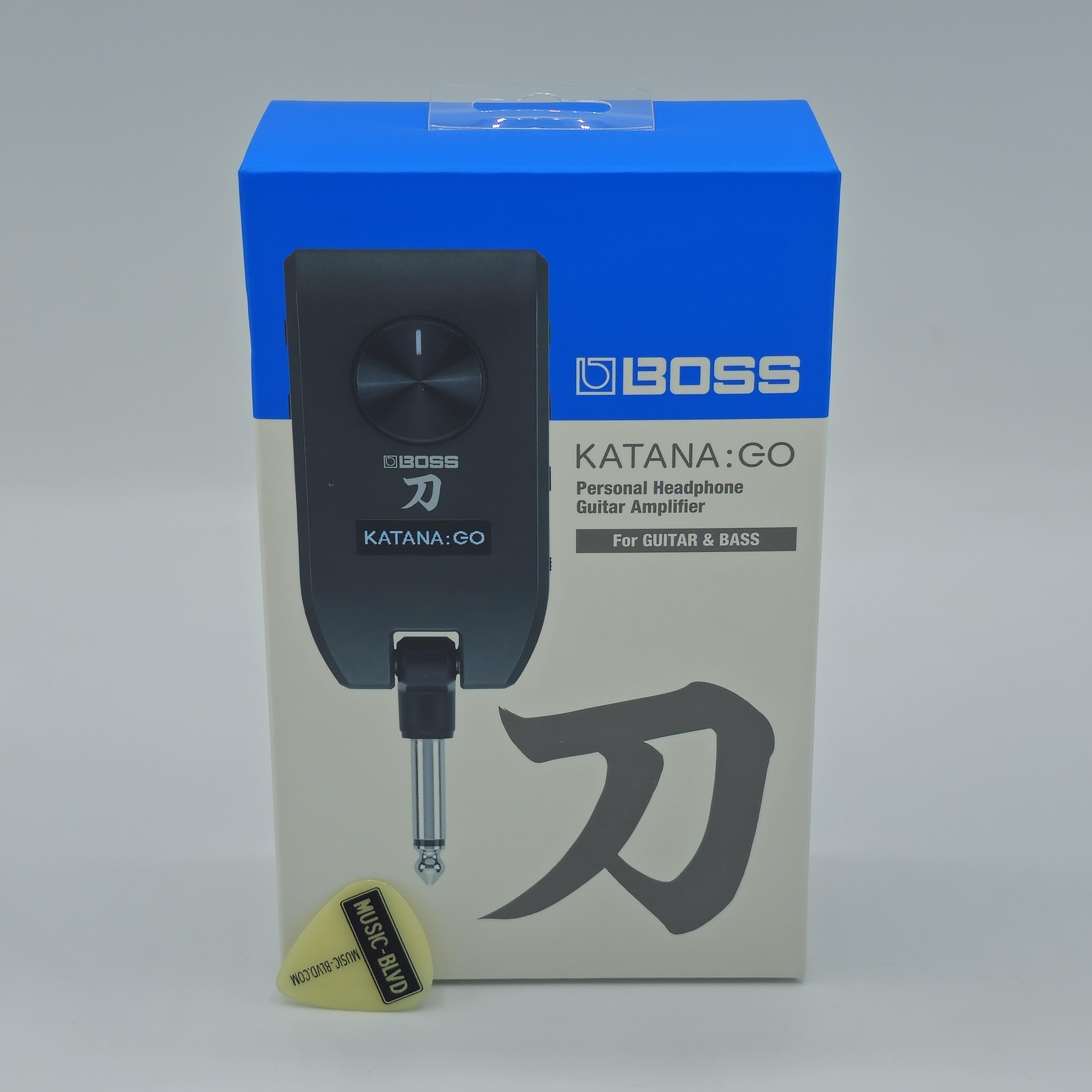 BOSS KATANA:GO Headphone Amplifier for Guitar and Bass