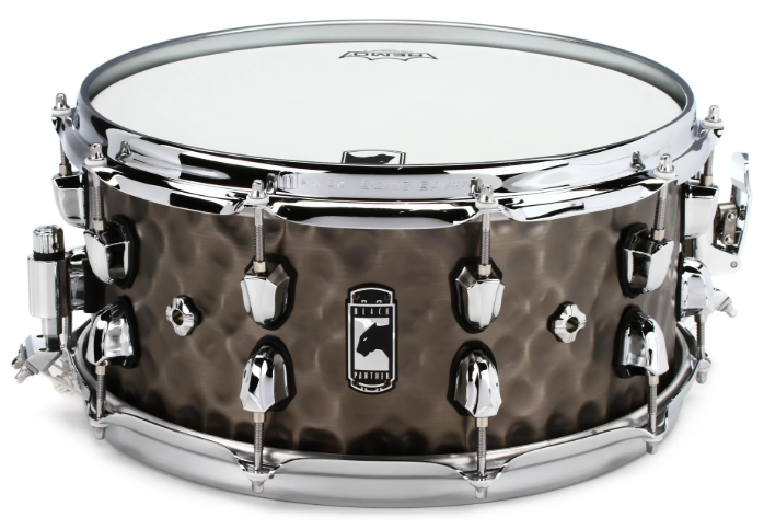 Mapex Black Panther Persuader Snare Drum - 6.5 x 14-inch, Hammered Brass