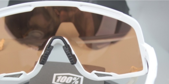 100% GLENDALE Soft Tact Off White/Soft Persimmon & Smoke Lens 61033-110-78