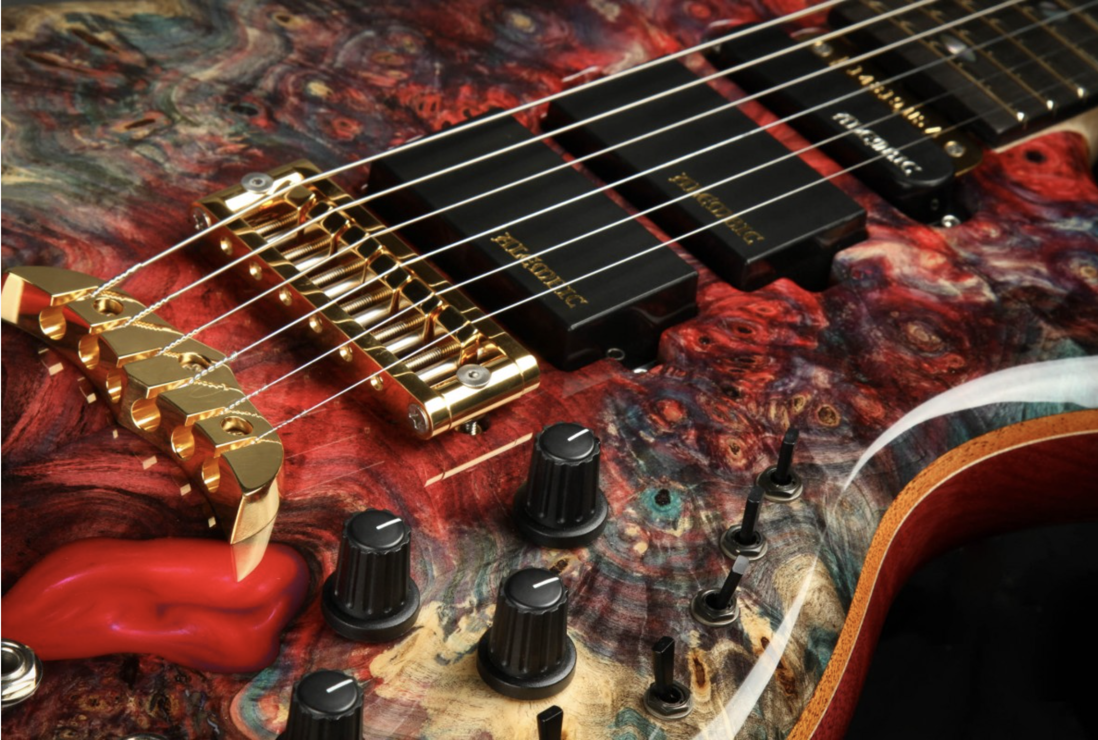 Alembic Further 6 Buckeye Burl - Resin Top