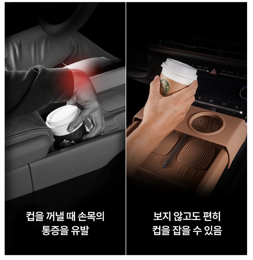 ที่วางแก้ว Hyundai SANTA FE Hybrid ฮุนได ซานตา เฟ่