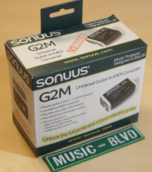 Sonuus G2M Universal Guitar To MIDI Converter