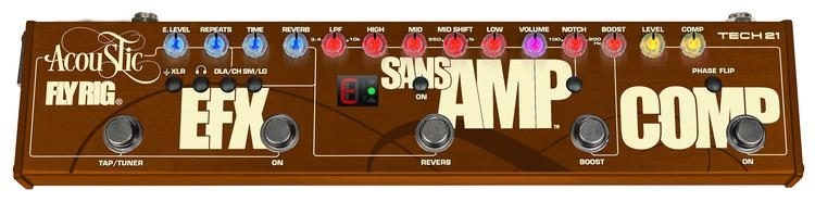 Tech 21 Acoustic Fly Rig Multi-FX Pedal
