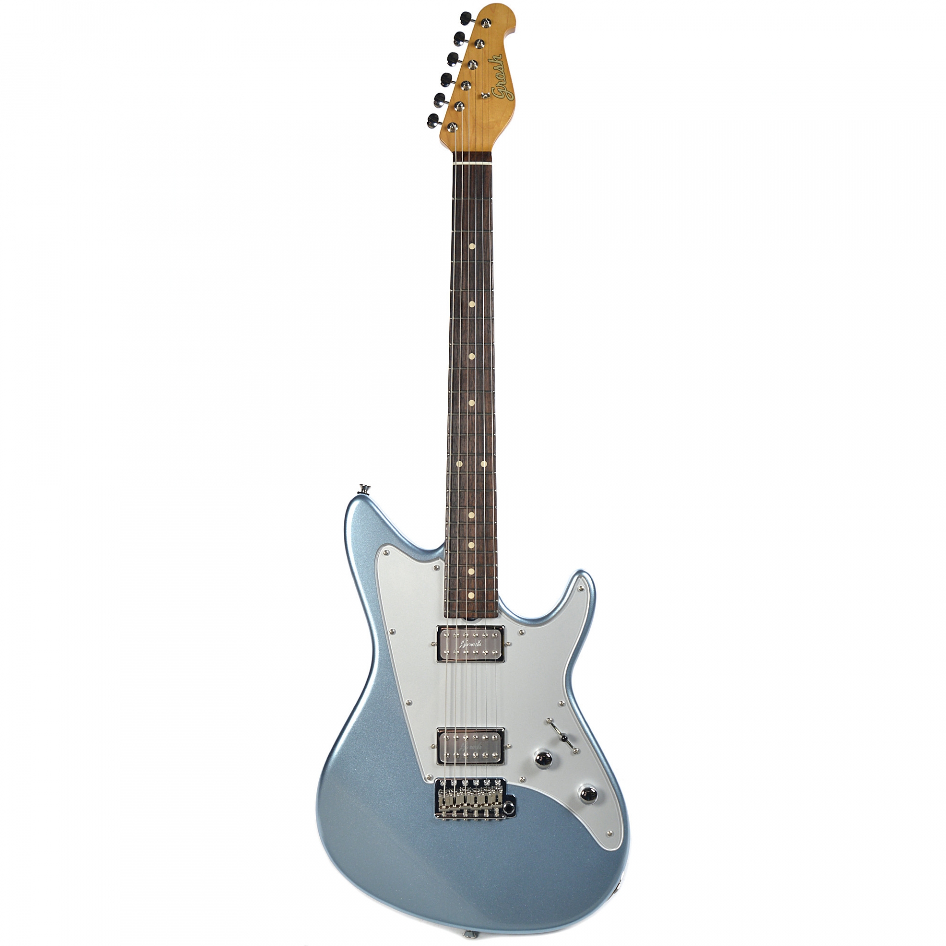 Don Grosh ElectraJet Ice Blue Metallic RW w/GroshTron Pickups & Hardshell Case