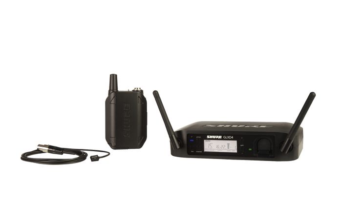 Shure GLX-D Wireless Vocal System with WL93 Lavalier Mic Z2