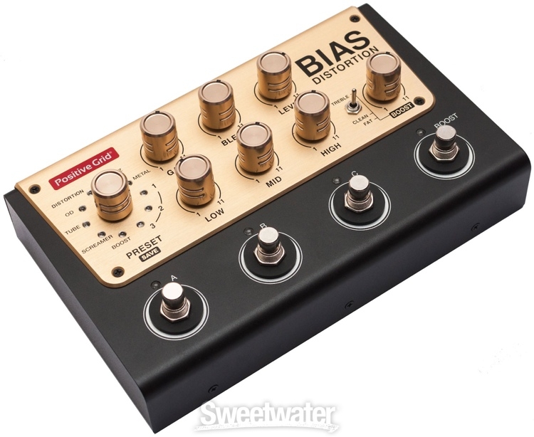 Positive Grid BIAS Distortion - Tone Match Distortion Pedal