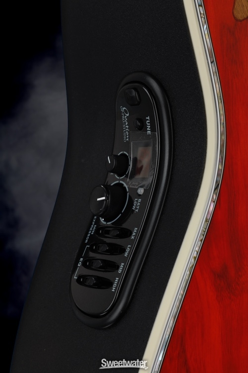 Ovation Elite Plus - Olive Ash Burl