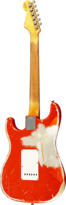 Fender Custom Shop 1962 Stratocaster Heavy Relic Electric Guitar Candy Tangerine