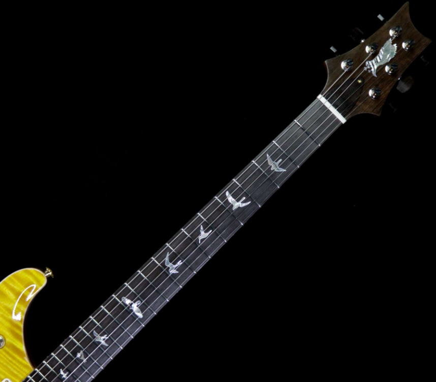 PRS PRIVATE STOCK 8432 MCCARTY TREM SEMI-HOLLOW IN 25.5 SCALE BRAZILIAN ROSEWOOD FINGERBOARD FLAME MAPLE NECK HONEY GOLD