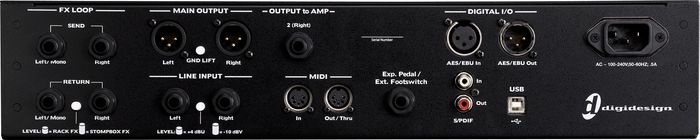 Digidesign Eleven Rack Guitar Multi Effects Processor