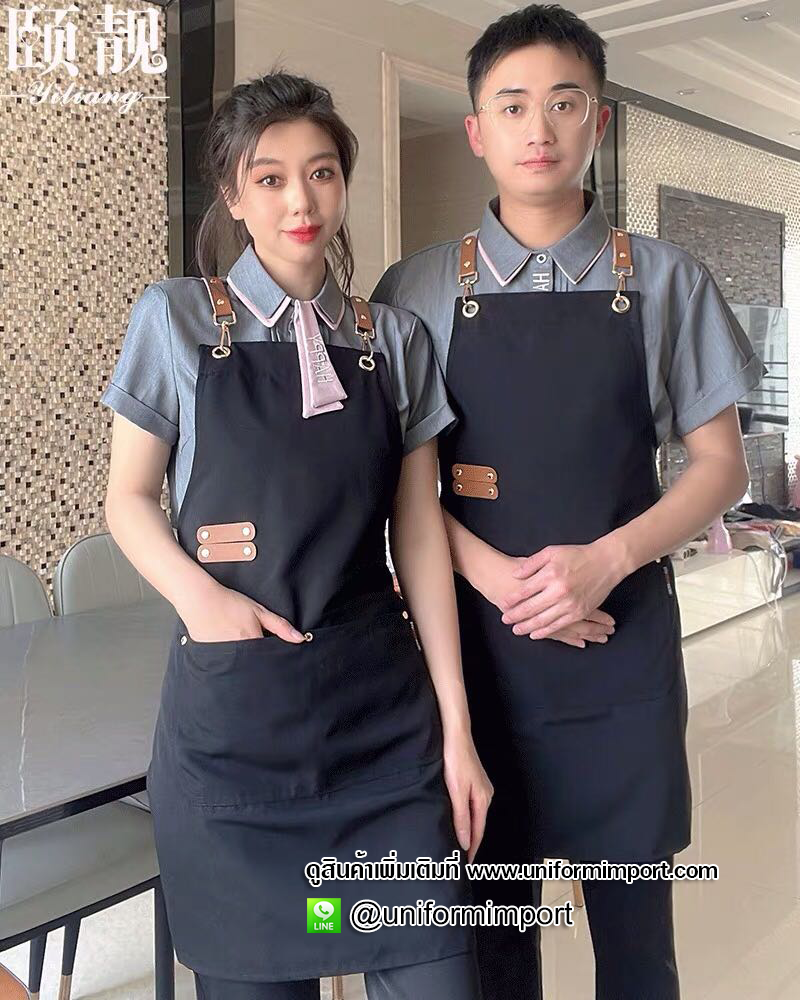 เสื้อพนักงานคาเฟ่