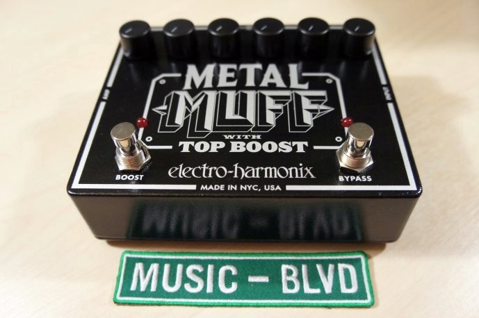 Electro-Harmonix XO Metal Muff with Top Boost Distortion Guitar Effects Pedal