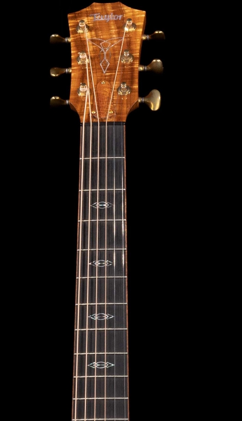 Taylor Custom Grand Auditorium AA Hawaiian Koa Top Acoustic-Electric Natural