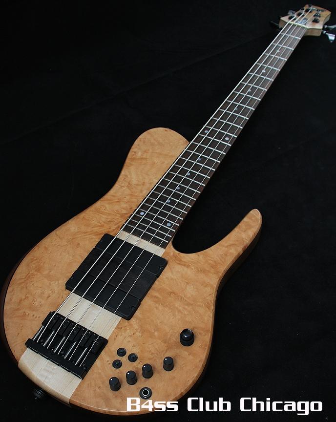 Fodera Matthew Garrison Standard 5 Madrone