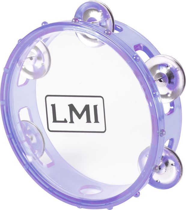 LMI Transparent Tambourine with Head