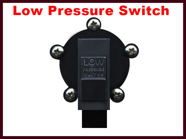 Low Pressure Switch (สวิทช์ความดัน 3 ขา) ข้อต่อเกลียวหมุน 1/4" (2 หุน)
