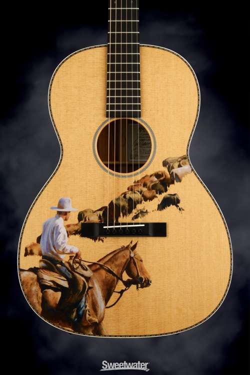 Martin LE-Cowboy-2015 - Natural with William Matthews Cowboy Top