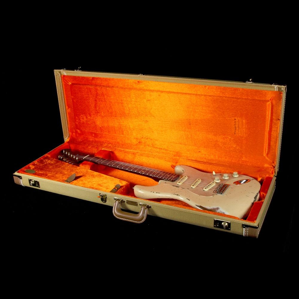 Fender Custom Shop 57 Stratocaster Rosewood Neck Masterbuilt Jason Smith Heavy Relic - Desert Sand