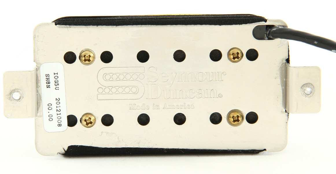 Seymour Duncan SH-8n Invader Humbucker Guitar Pickup Black (Neck)