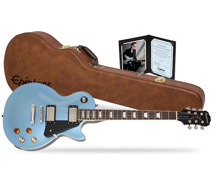Epiphone Joe Bonamassa Les Paul Standard Pelham Blue ( wth Hard Case )