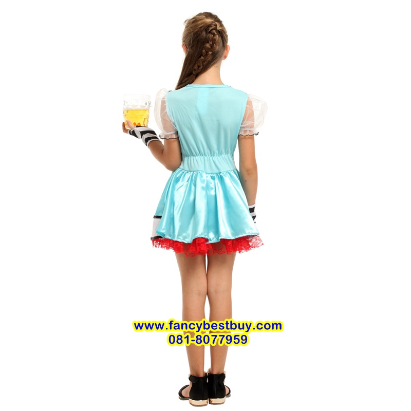 CLERANCE ชุดแฟนซีเด็ก ชุดเยอรมัน ชุดนานาชาติ ชุดประจำชาติเยอรมันนี ชุดสวิตเซอร์แลนด์ ชุดบาวาเรียน มีขนาด ขนาด M, L, XL (ONLY DELIVERY)