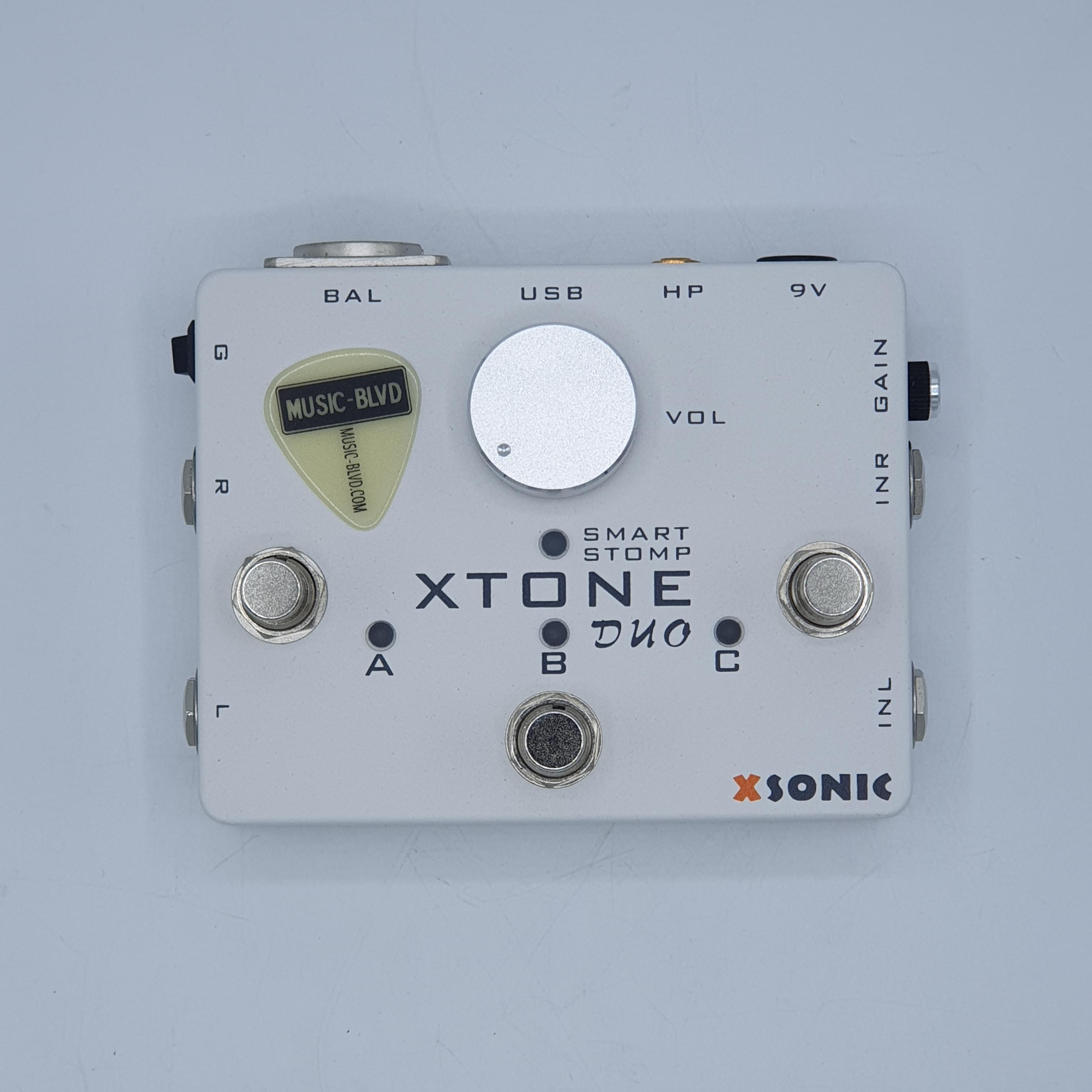 Xsonic Xtone Duo High Performance Mobile/DAW Guitar Interface w/Mic Input