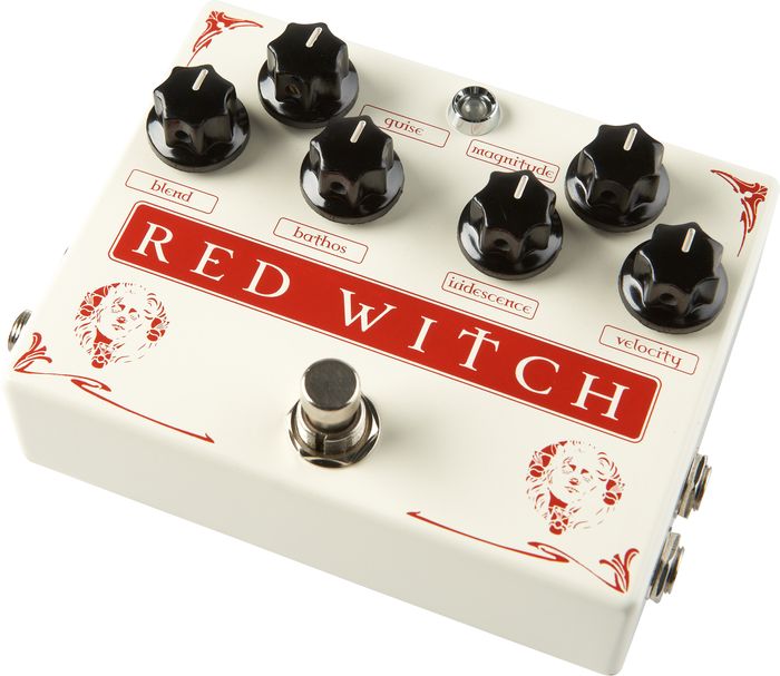 Red Witch Medusa Chorus and Tremolo Guitar Effects Pedal