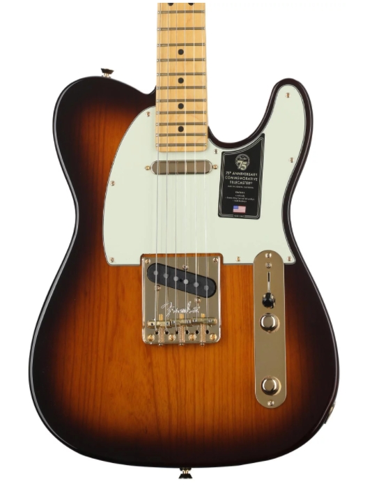 Fender 75th Anniversary Commemorative Telecaster - 2-color Bourbon Burst