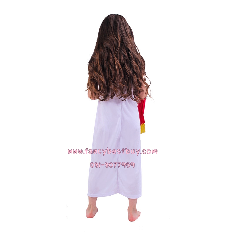 ชุดแฟนซีกรีก ชุดเจ้าหญิงกรีก Athens Princess สำหรับใช้เป็นชุดประจำชาติอาณาจักรกรีก ขนาด M