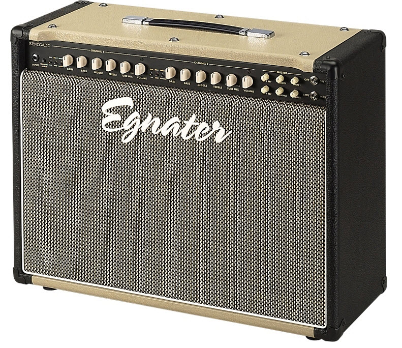 Egnater Renegade 112 65W 1x12 Tube Guitar Combo Amp Black/Biege