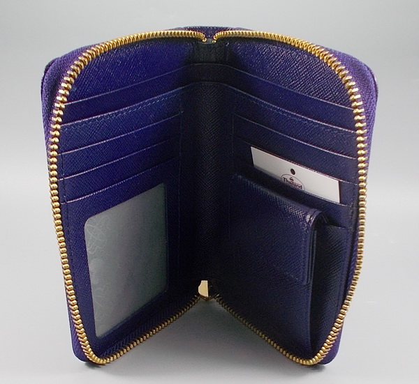 กระเป๋าสตางค์ MORGAN DE TOI ม่วงเข้ม ใหม่ แท้