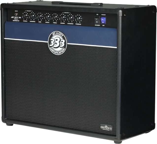 Jet City JCA5012C 50W 1x12 Tube Guitar Combo Amp Black/Blue