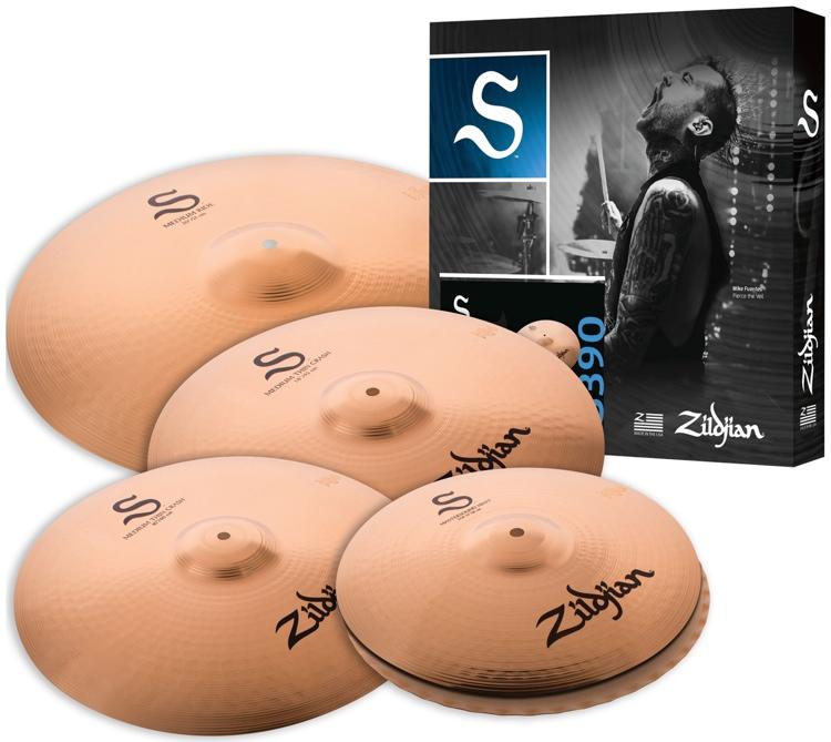 Zildjian S390 S Series Performer 4-piece Cymbal Set