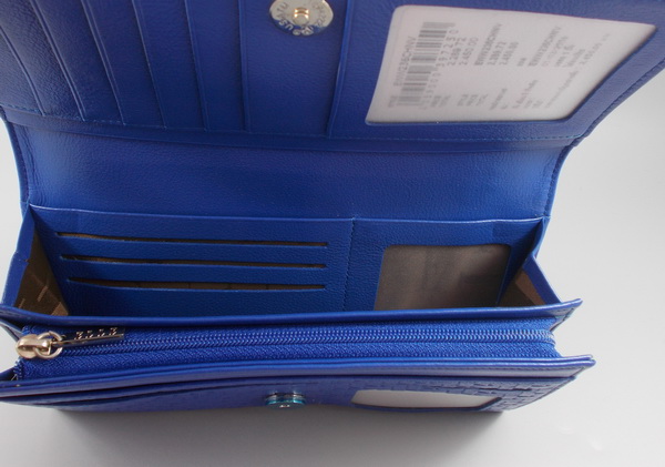 กระเป๋าสตางค์ ELLE น้ำเงิน ใหม่ แท้