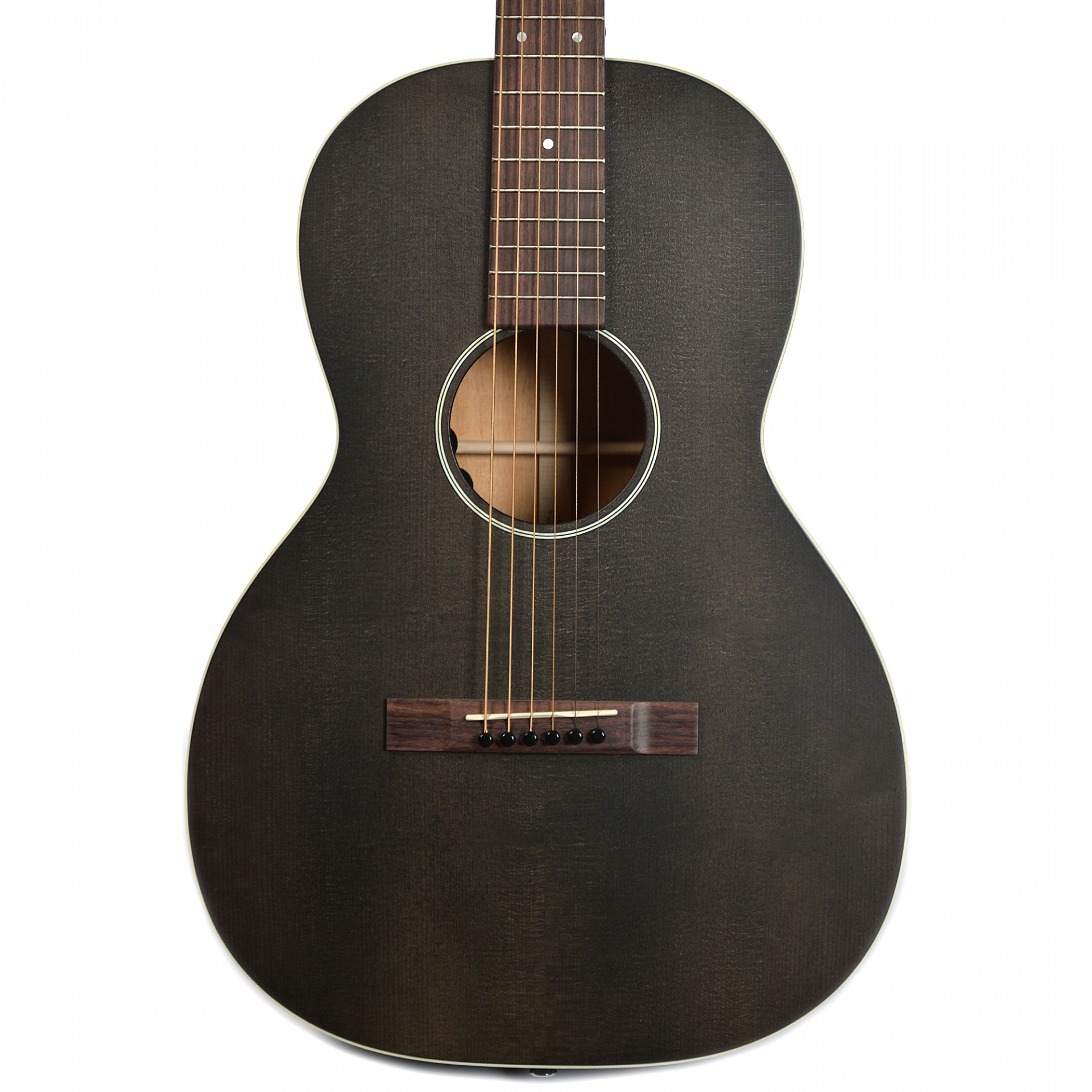 Martin 00-17SE Black Smoke SItka/Mahogany Acoustic - Electric Guitar