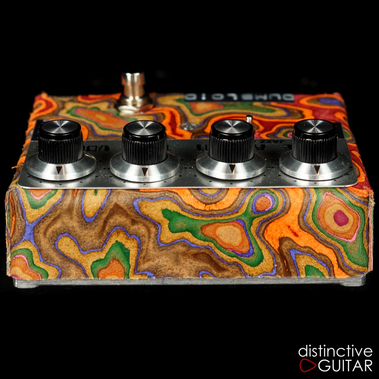 Shins Music Dumbloid Special Overdrive Pedal Sukimo Leather Orange Marble #1220