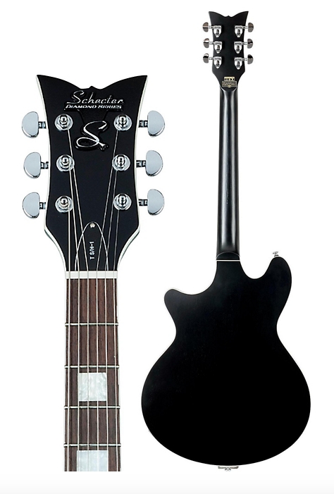 Schecter Guitar Research TSH-1B Semi-Hollow Body Electric Guitar