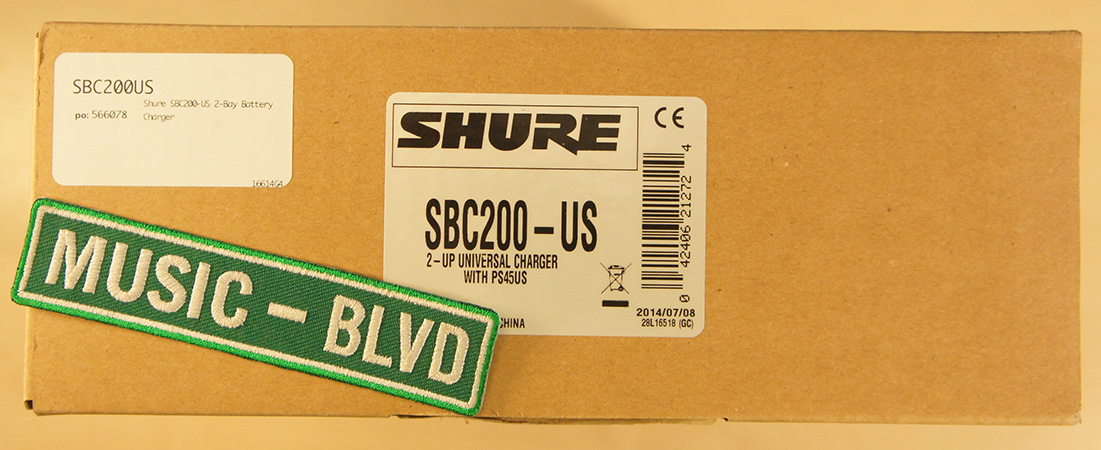 Shure SBC200 Transmitter & Battery Charger